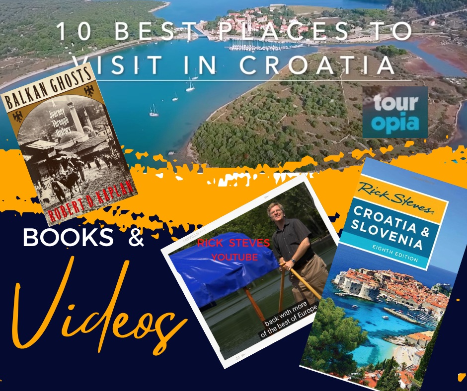 Travel books and resources that helped us plan our trip to Croatia and Slovenia.